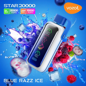 Vozol Star 20.000 Blue Razz